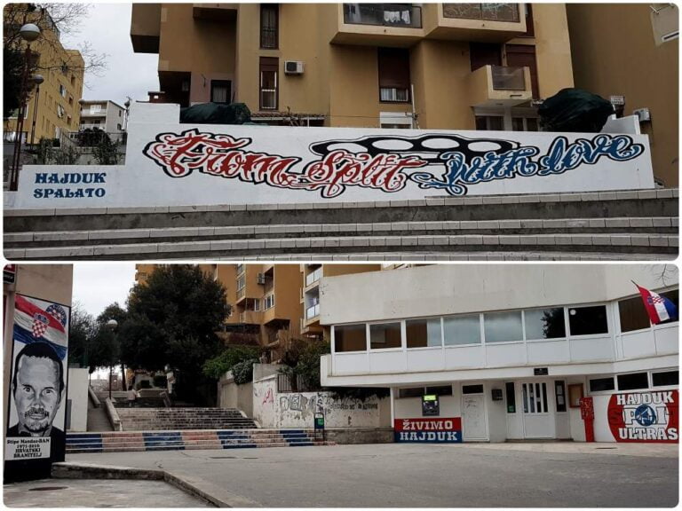 Torcida mertojak grafit " From Split With LOVE"